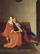 Jean-Auguste Dominique Ingres Paolo and Francesca, oil painting
